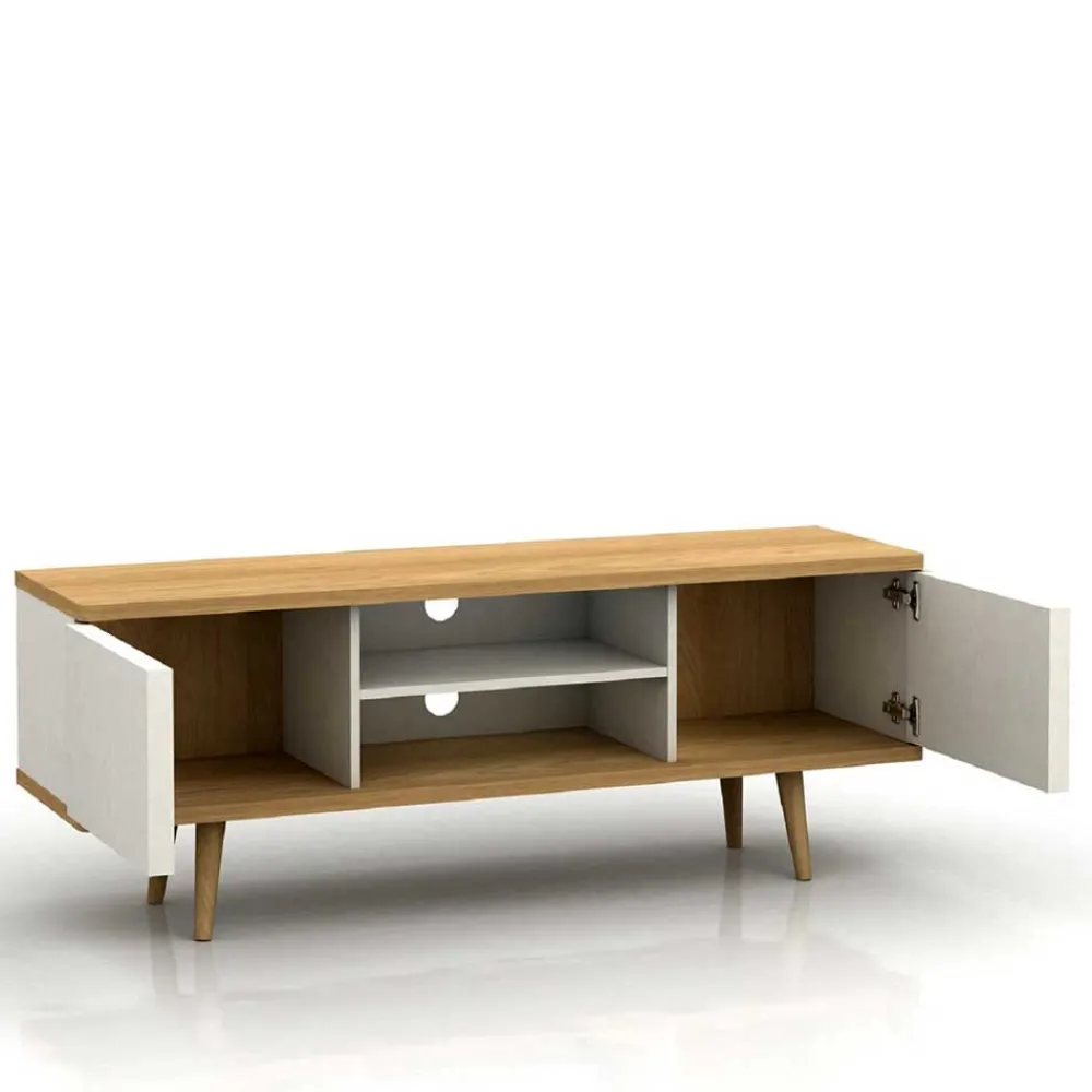 Wohnen Tv & Hifi-Möbel|Lowboards<Scandi TV Unterschrank zweifarbig - Jendren