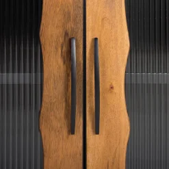 Wohnen Sideboards<Schiebetüren Sideboard mit Riffelglas - Aglia