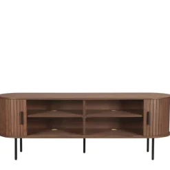 Wohnen Tv & Hifi-Möbel|Lowboards<Schiebetüren-Lowboard für TV im Scandi Chic - Arura