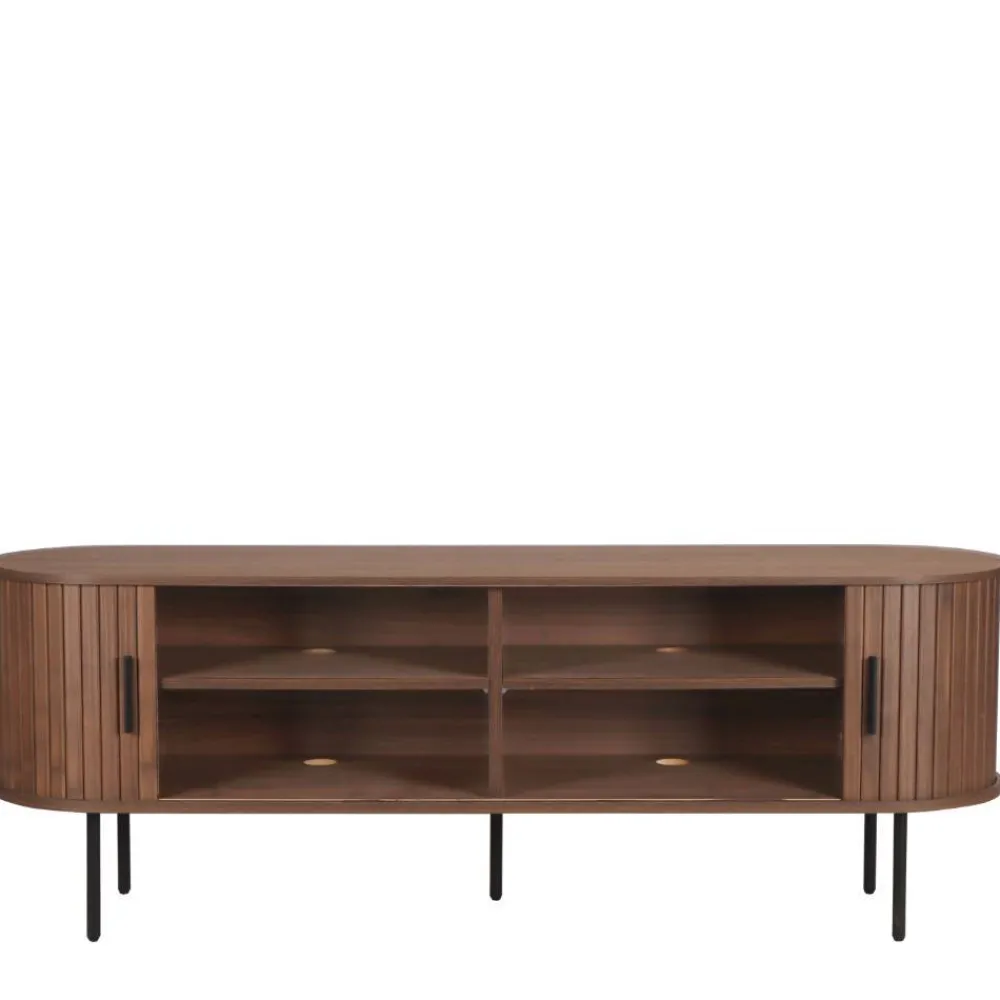 Wohnen Tv & Hifi-Möbel|Lowboards<Schiebetüren-Lowboard für TV im Scandi Chic - Arura
