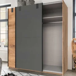 Wohnen Kleiderschränke<Schiebetürenschrank im Industry und Loft Stil - Janeiro