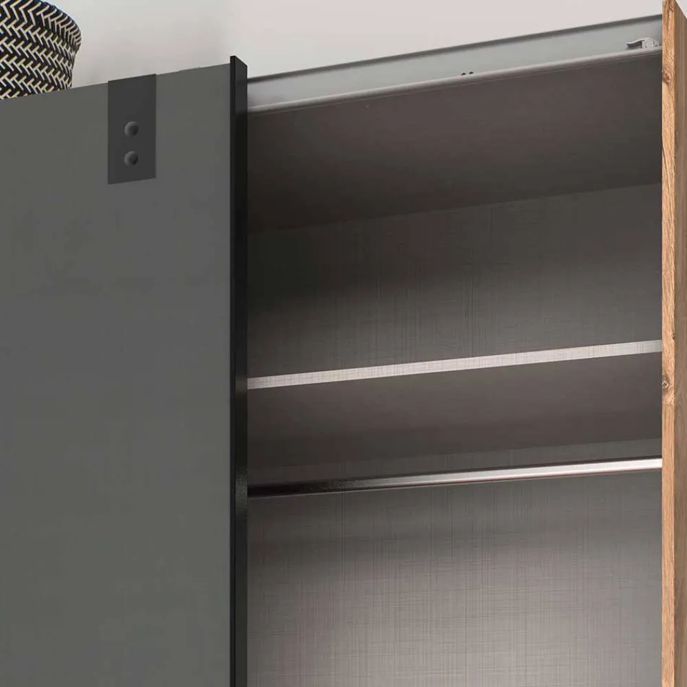 Wohnen Kleiderschränke<Schiebetürenschrank im Industry und Loft Stil - Janeiro