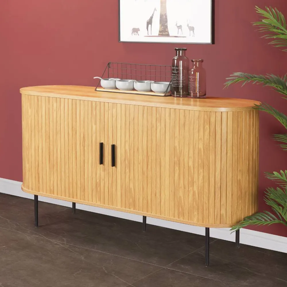 Wohnen Sideboards<Schiebetüren-Sideboard in ovalem Design - Barnetta