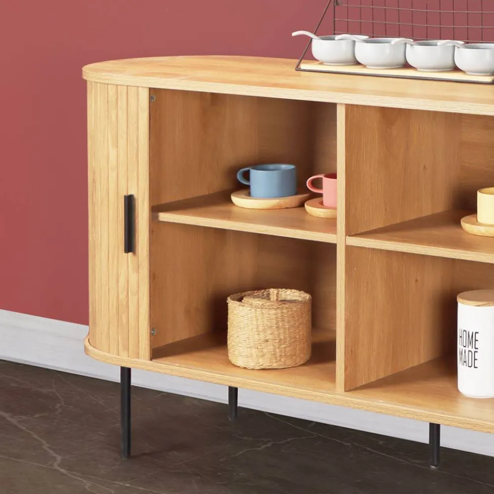 Wohnen Sideboards<Schiebetüren-Sideboard in ovalem Design - Barnetta