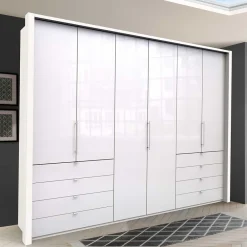 Wohnen Schränke<Schlafbereich Kleiderschrank mit acht Schubkästen - Dolienca