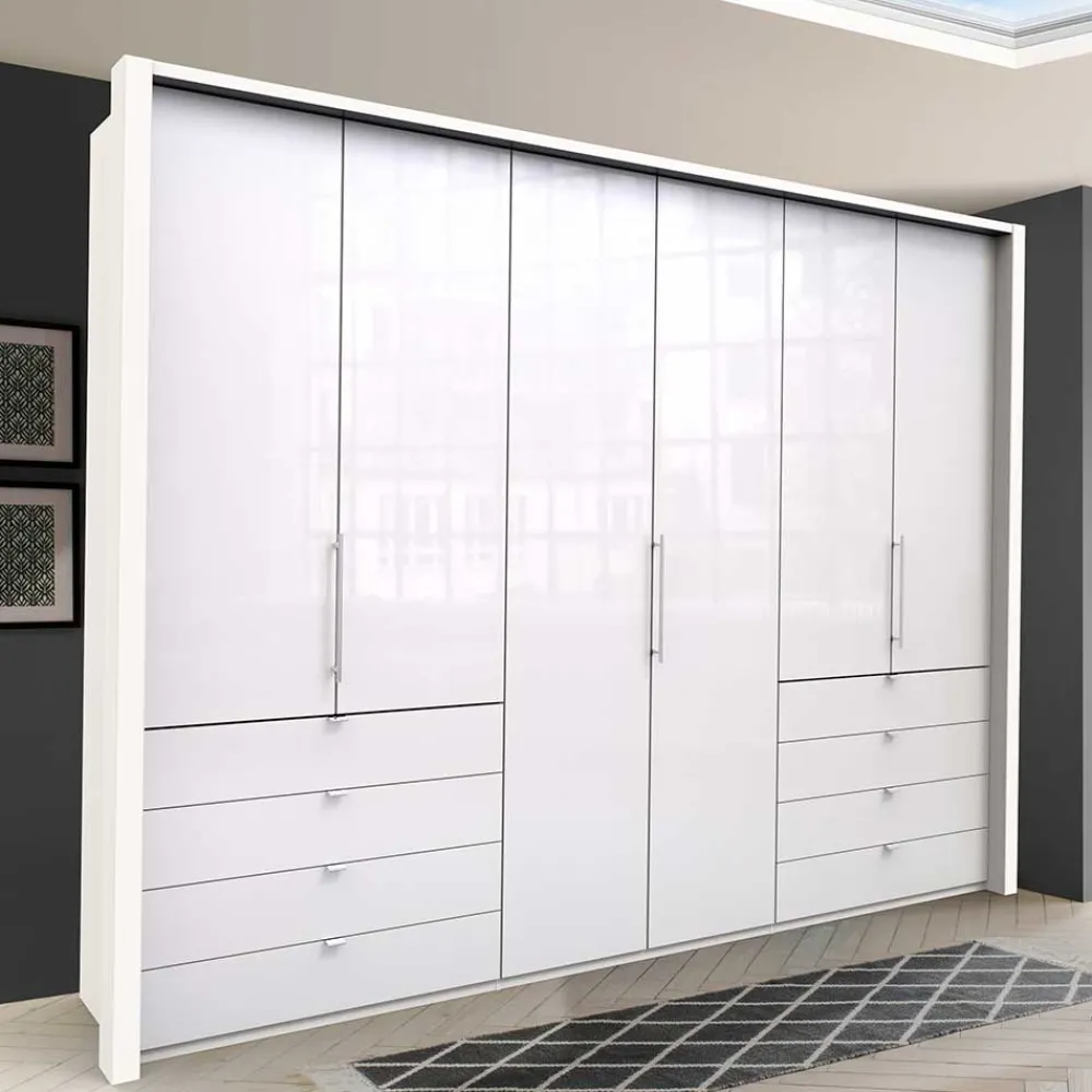Wohnen Schränke<Schlafbereich Kleiderschrank mit acht Schubkästen - Dolienca