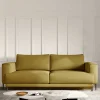 Wohnen Sofas<Schlafcouch aus Velours in Senfgelb - Lurymav