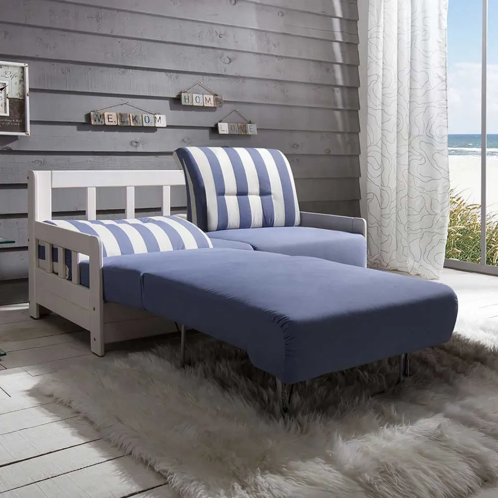 Wohnen Sofas<Schlafcouch Salvador im maritimen Design