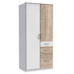 Wohnen Kleiderschränke<Schlafraum Kleiderschrank mit drei Schubladen - Magdelan