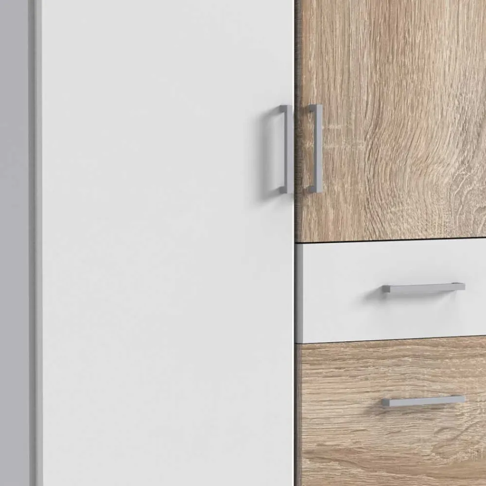 Wohnen Kleiderschränke<Schlafraum Kleiderschrank mit drei Schubladen - Magdelan