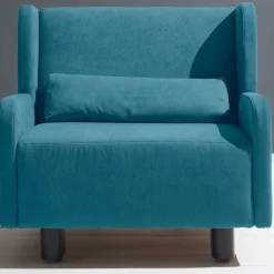 Wohnen Sofas<Schlafsessel mit Armlehnen in Petrol Blau - Joncadoss