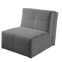 Wohnen Sofas<Schlafsessel ohne Armlehnen in Anthrazit - Anzarote