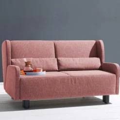 Wohnen Sofas<Schlafsofa in Rosa Flachgewebe - Mangado