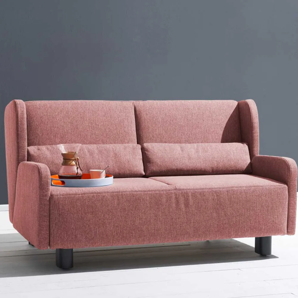 Wohnen Sofas<Schlafsofa in Rosa Flachgewebe - Mangado