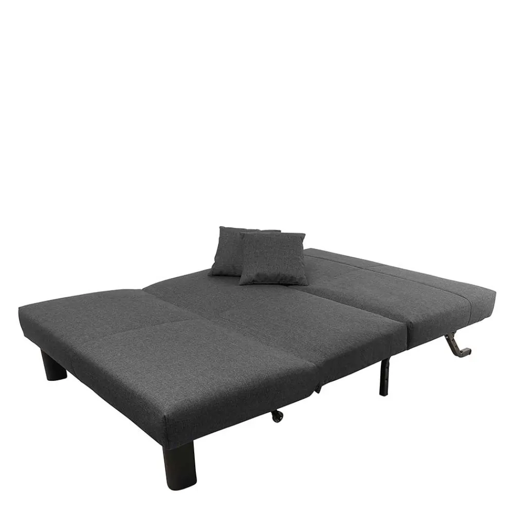 Wohnen Sofas<Schlafsofa ohne Armlehnen in Dunkelgrau - Jandusc