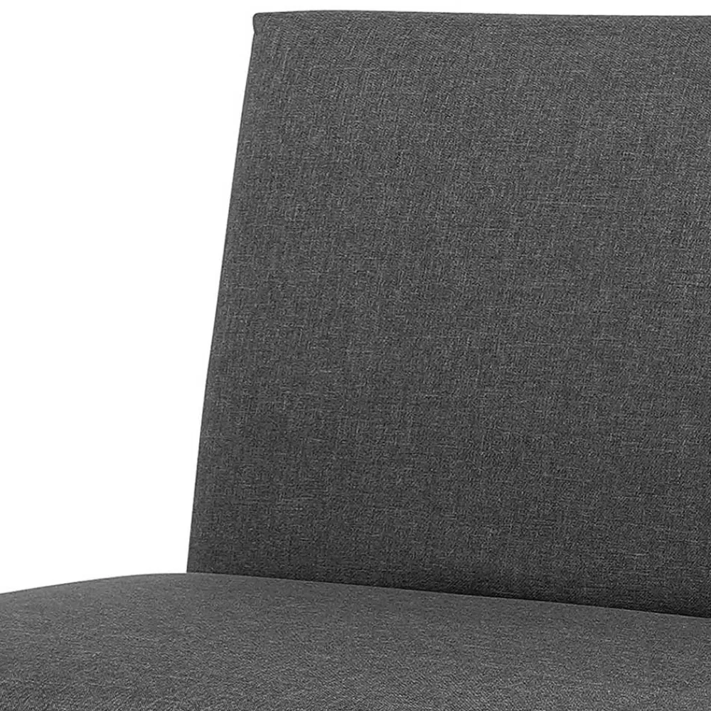 Wohnen Sofas<Schlafsofa ohne Armlehnen in Dunkelgrau - Jandusc