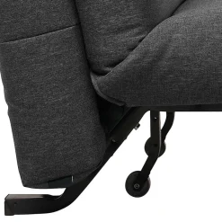 Wohnen Sofas<Schlafsofa ohne Armlehnen in Dunkelgrau - Jandusc