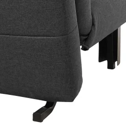 Wohnen Sofas<Schlafsofa ohne Armlehnen in Dunkelgrau - Jandusc