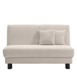 Wohnen Betten|Sofas<Schlafsofa zum Ausziehen in Beige Cord - Zentra