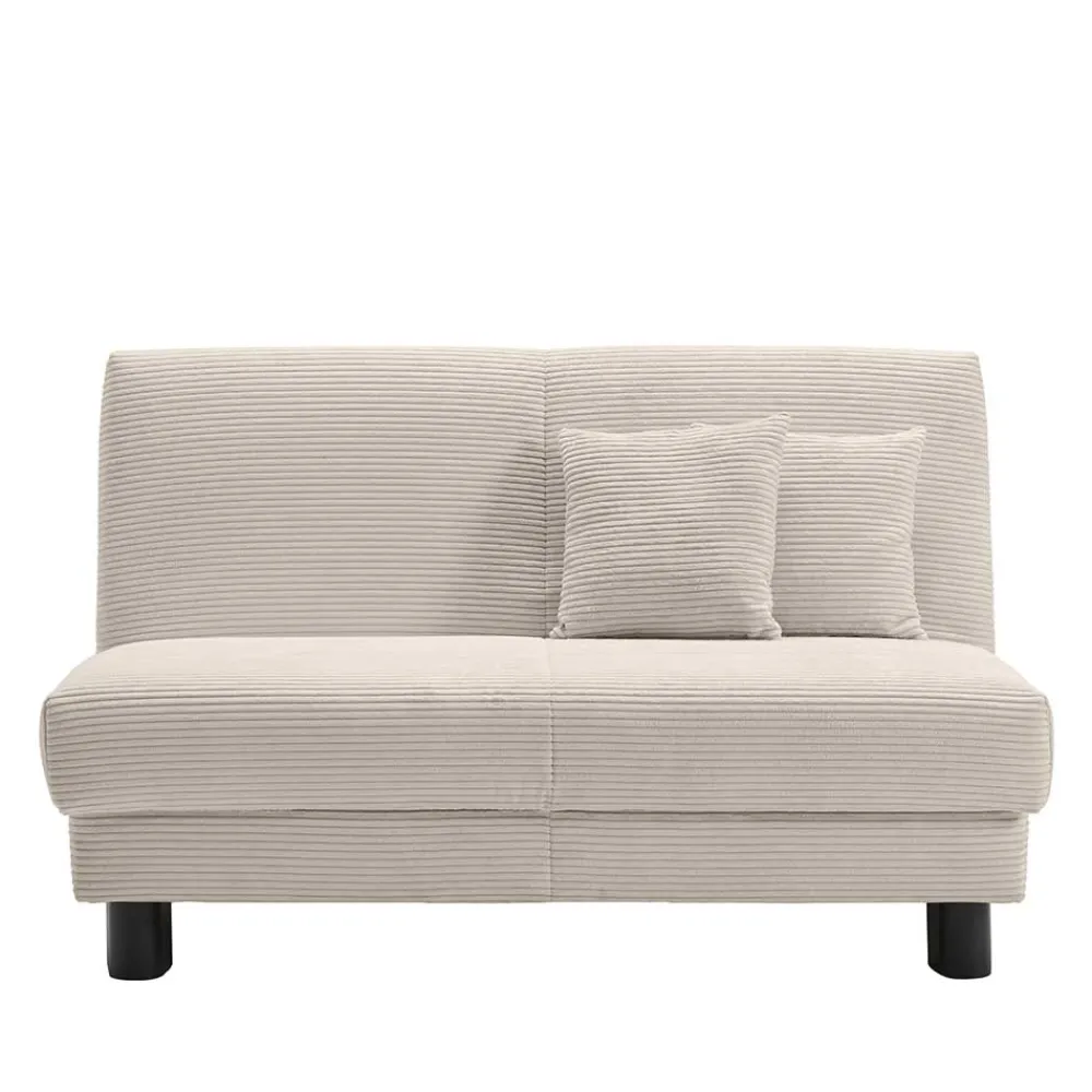 Wohnen Betten|Sofas<Schlafsofa zum Ausziehen in Beige Cord - Zentra