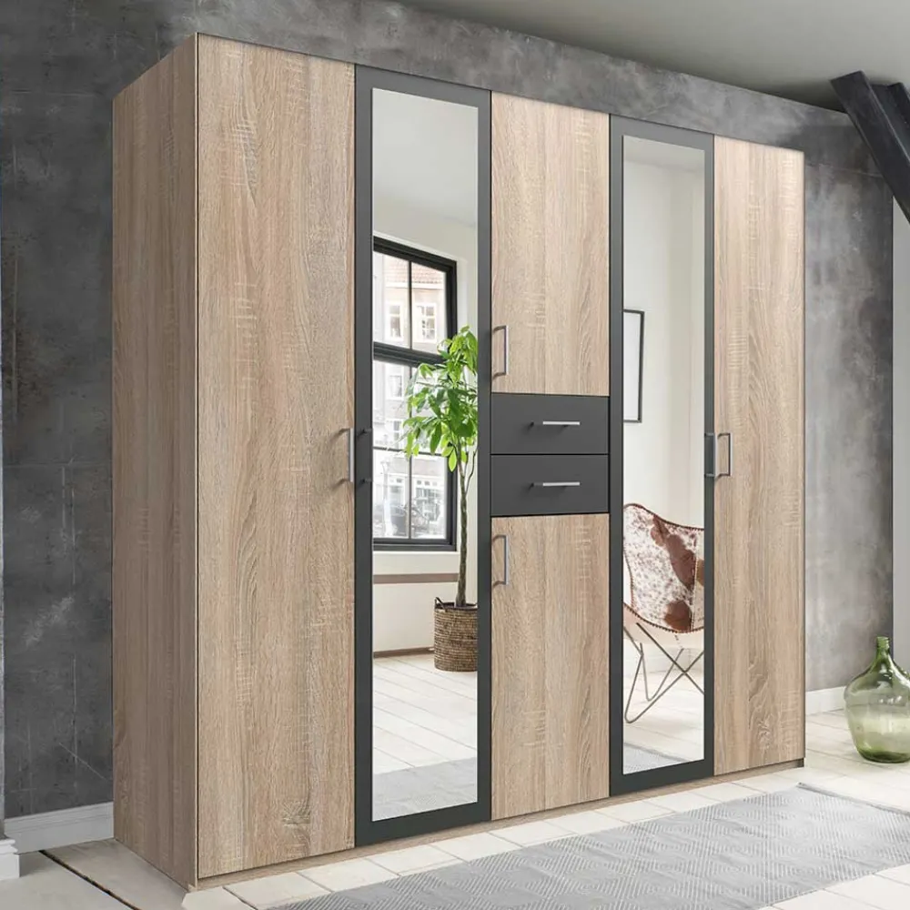 Wohnen Schränke<Schlafzimmer Drehtürenschrank modern - Ride