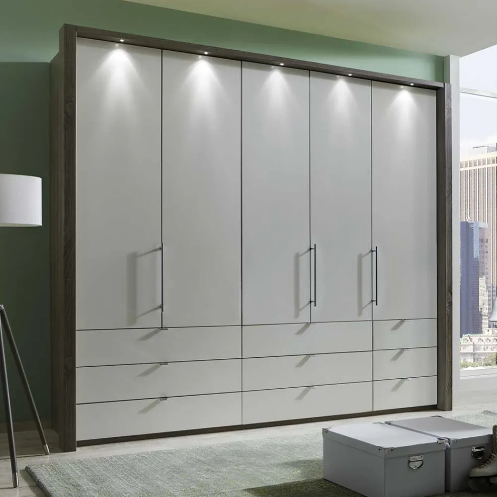 Wohnen Kleiderschränke|Schränke<Schlafzimmer Kleiderschrank Times mit Falttüren