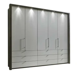 Wohnen Kleiderschränke|Schränke<Schlafzimmer Kleiderschrank Times mit Falttüren