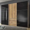 Wohnen Kleiderschränke|Schränke<Schlafzimmer Kleiderschrank in Dunkelgrau Glas - Hectos