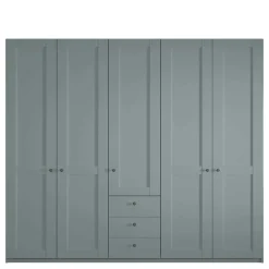 Wohnen Kleiderschränke|Schränke<Schlafzimmer Kleiderschrank in Graugrün - Rajavo