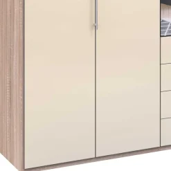 Wohnen Kleiderschränke|Schränke<Schlafzimmer Kleiderschrank mit Spiegel Falttür - Rativian