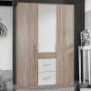 Wohnen Kleiderschränke|Schränke<Schlafzimmer Kleiderschrank zweifarbig - Coros