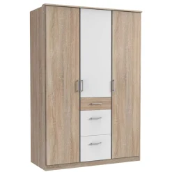 Wohnen Kleiderschränke|Schränke<Schlafzimmer Kleiderschrank zweifarbig - Coros