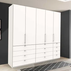 Wohnen Kleiderschränke<Schlafzimmer Kleiderschrank mit Metallgriffen - Donpiave