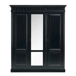 Wohnen Kleiderschränke|Schränke<Schlafzimmer Kleiderschrank Andoro in Schwarz