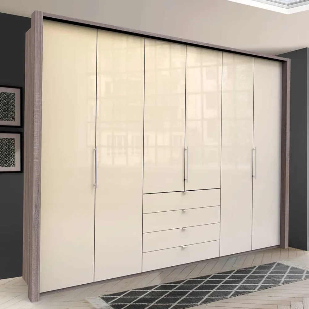 Wohnen Kleiderschränke|Schränke<Schlafzimmer Kleiderschrank mit 3 Gleittüren - Matyas
