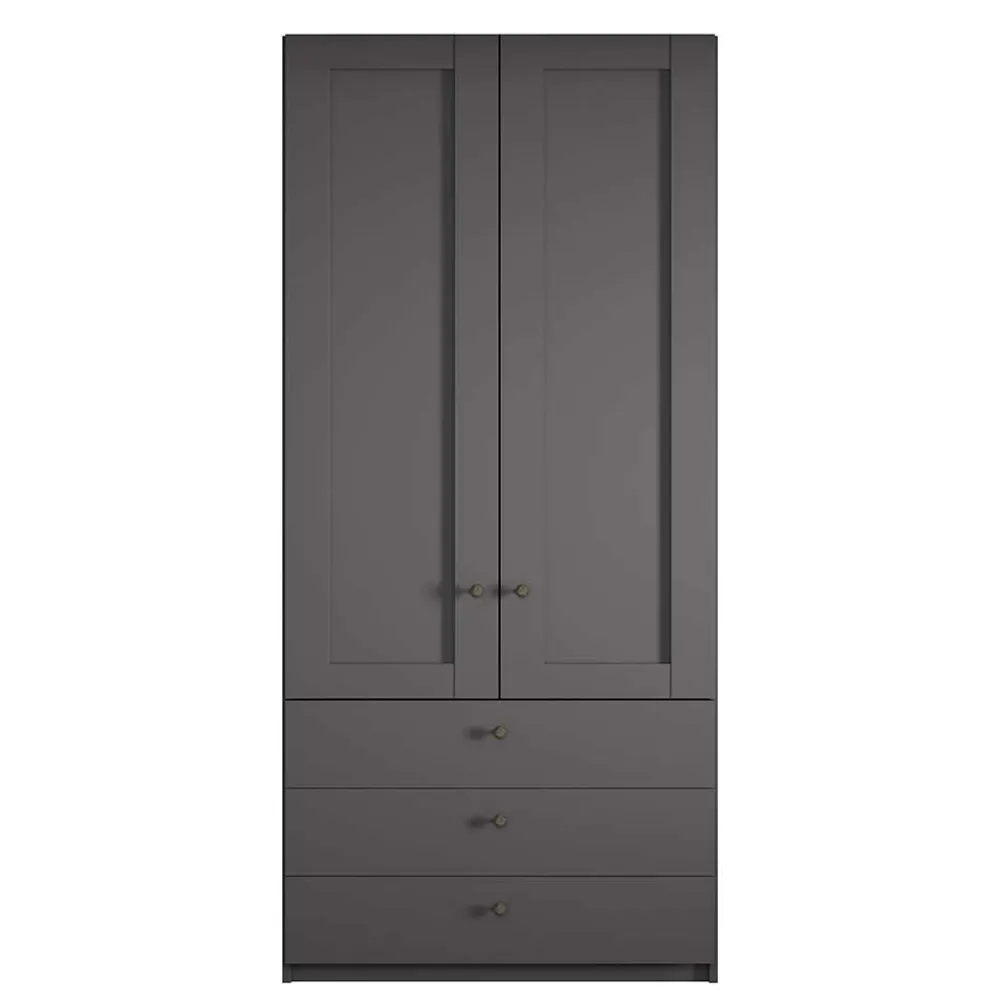 Wohnen Kleiderschränke<Schlafzimmer Kleiderschrank 100x216x58 - Mataram I
