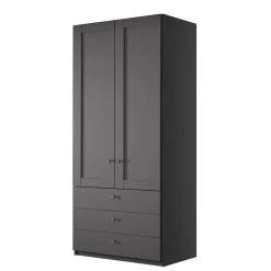 Wohnen Kleiderschränke<Schlafzimmer Kleiderschrank 100x216x58 - Mataram I