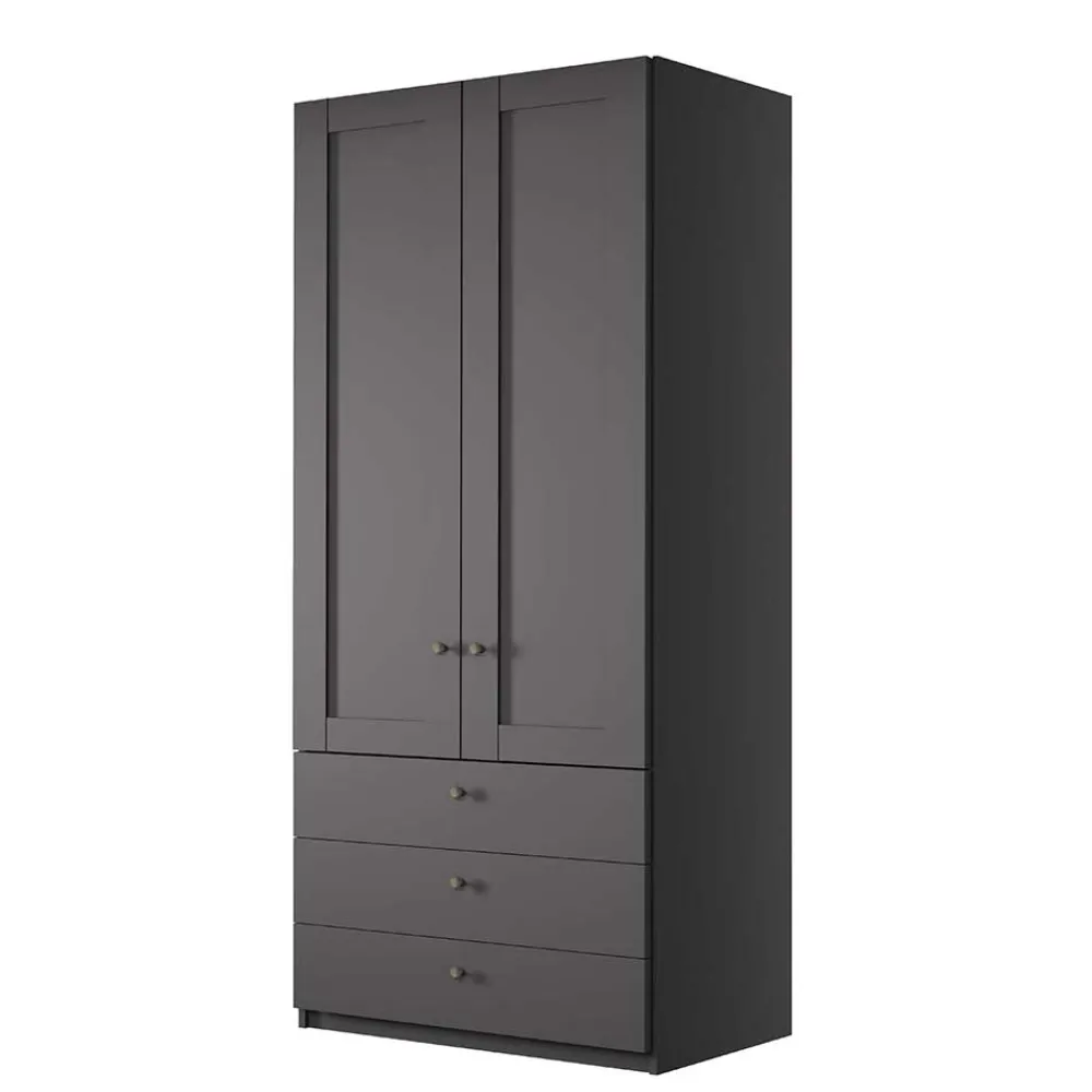 Wohnen Kleiderschränke<Schlafzimmer Kleiderschrank 100x216x58 - Mataram I