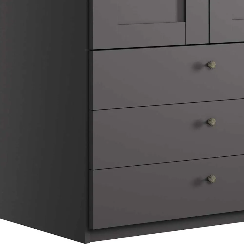 Wohnen Kleiderschränke<Schlafzimmer Kleiderschrank 100x216x58 - Mataram I