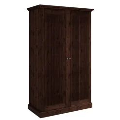 Wohnen Kleiderschränke<Schlafzimmer Kleiderschrank in Dunkelbraun - Nauizia