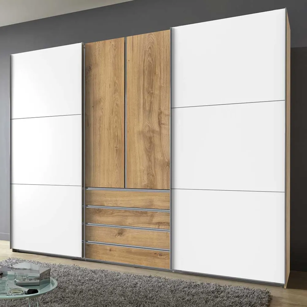 Wohnen Kleiderschränke<Schlafzimmer Kleiderschrank modern & funktionell - Stufania II