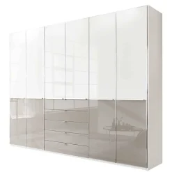 Wohnen Kleiderschränke|Schränke<Schlafzimmer Kombi-Kleiderschrank 6-türig - Pascan