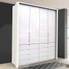 Wohnen Kleiderschränke|Schränke<Schlafzimmer Kombischrank in Weiß - Dolienca