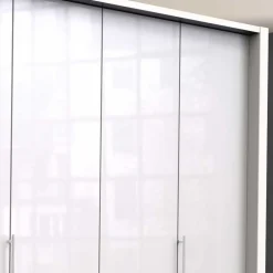 Wohnen Kleiderschränke|Schränke<Schlafzimmer Kombischrank in Weiß - Dolienca