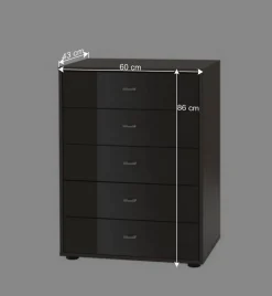 Wohnen Kommoden<Schlafzimmer Kommode Patrosan in Graubraun