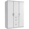 Wohnen Kleiderschränke|Schränke<Schlafzimmer Schrank in Weiß - 135x199x58 cm - Cador