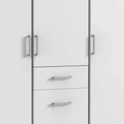 Wohnen Kleiderschränke|Schränke<Schlafzimmer Schrank in Weiß - 135x199x58 cm - Cador