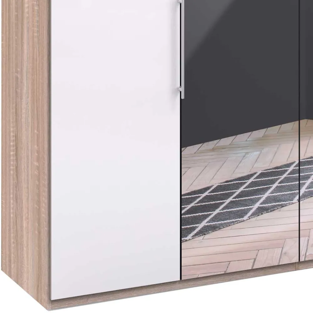 Wohnen Kleiderschränke|Schränke<Schlafzimmer Schrank mit großer Spiegel Fläche - Bosays III