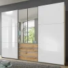 Wohnen Kleiderschränke<Schlafzimmerkleiderschrank mit Dreh- & Schiebetüren - Stufania I