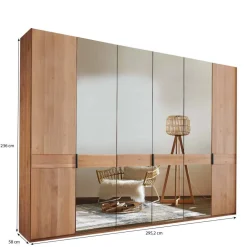 Wohnen Kleiderschränke|Schränke<Schlafzimmer-Kleiderschrank mit sechs Türen - Murray